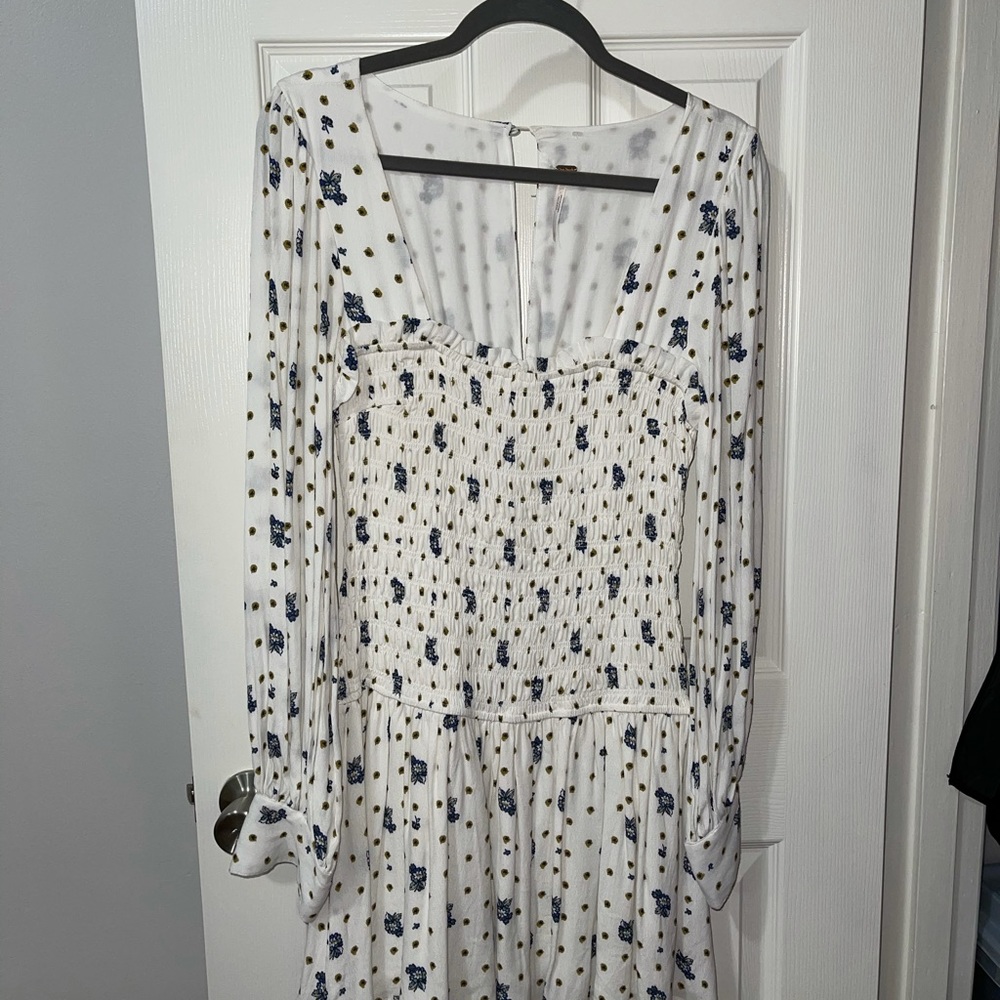 NWOT Two Face Mini Dress in Ivory - Free People - Picture 4 of 7